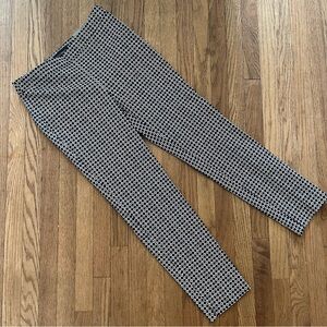 Talbots Chatham Ankle Slim Leg Geometric Print Size 2P